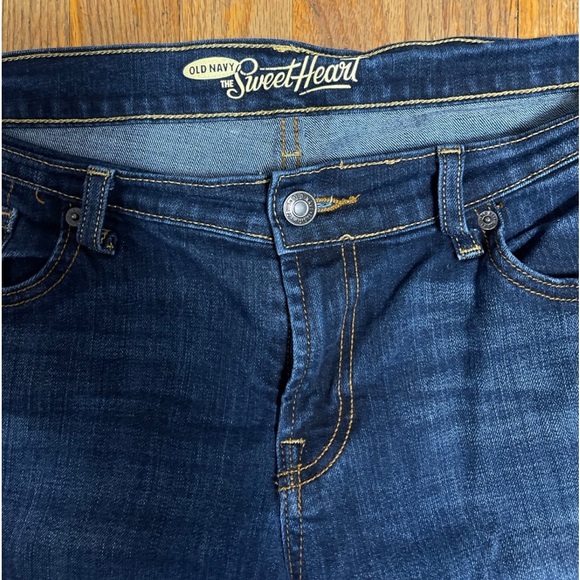 Old Navy The Sweetheart Dark Denim Jean - Picture 2 of 5